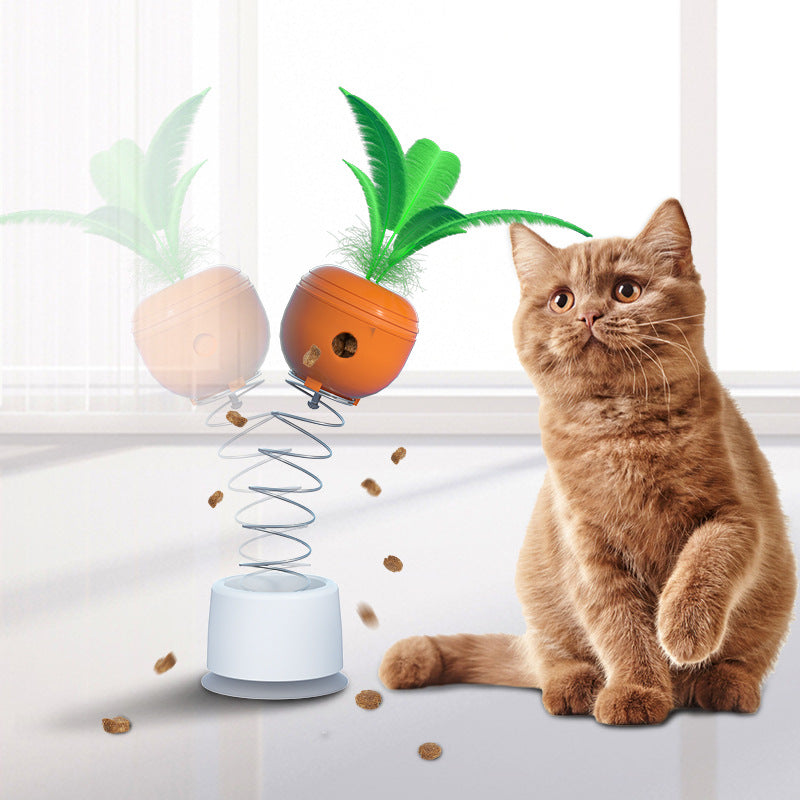 Cat Leaking Food Toy Self-Playing Tumbler