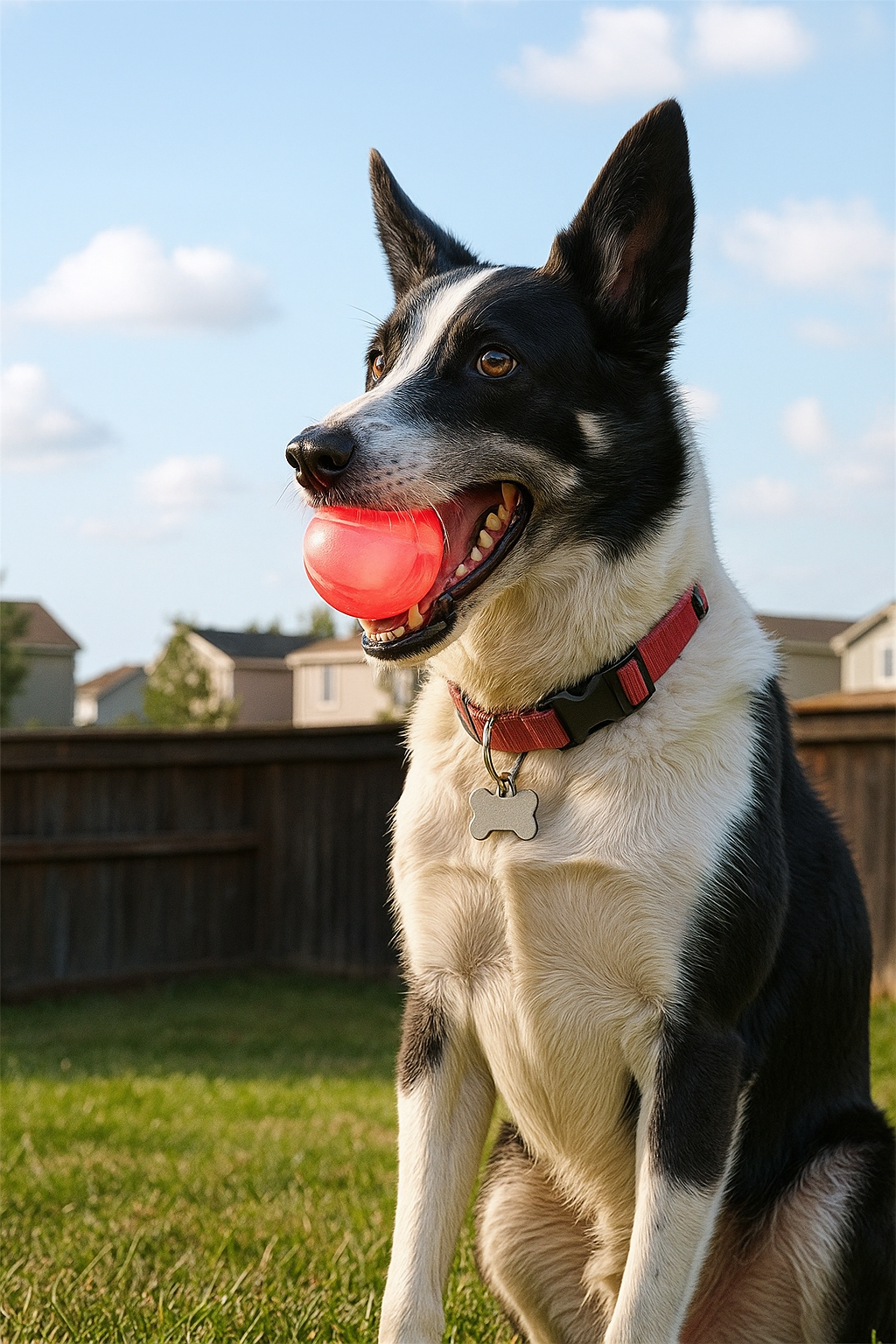 LED Glowing Pet Dog Biting Ball