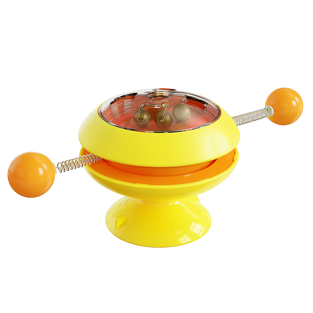 Rotatable Cat Toys Supplies With Catnip
