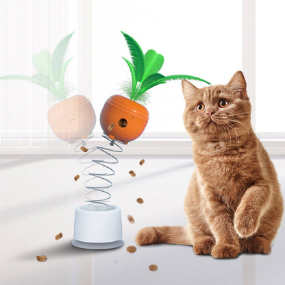 Cat Leaking Food Toy Self-Playing Tumbler