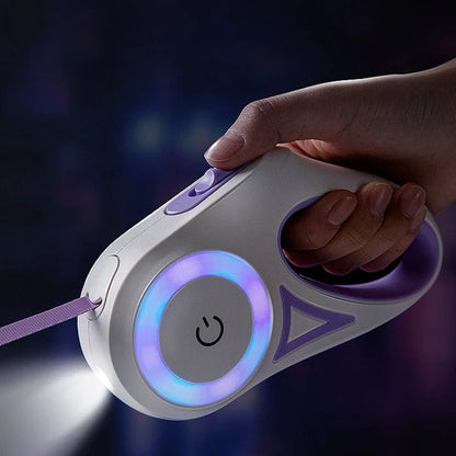 Dog Leash Retractable Leash  – With Reflective Spotlight